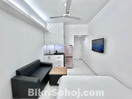 Rent Fully Appointed Studio Apartments with Modern Furniture